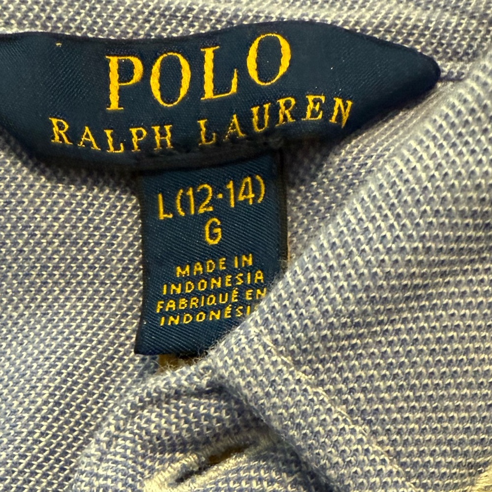 Polo Ralph Lauren Kids Blue Oxford Button-Down Shirt - Picture 6 of 8